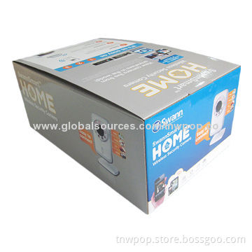 Paper box, strong, stable, eco-friendly material, eye-catching, load heavy products, work as shipperNew